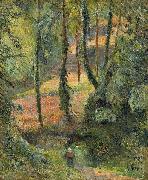 Paul Gauguin Sous Bois oil painting